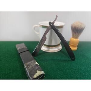 RARE Antique Shaving Set Straight Razor 90 Griffon made in Germany,